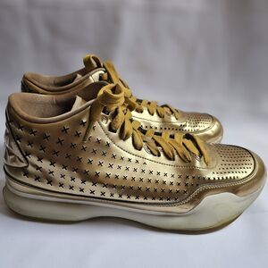 Nike Kobe 10 Mid EXT Liquid Gold Size 12 Mens 802366-700 Preowned